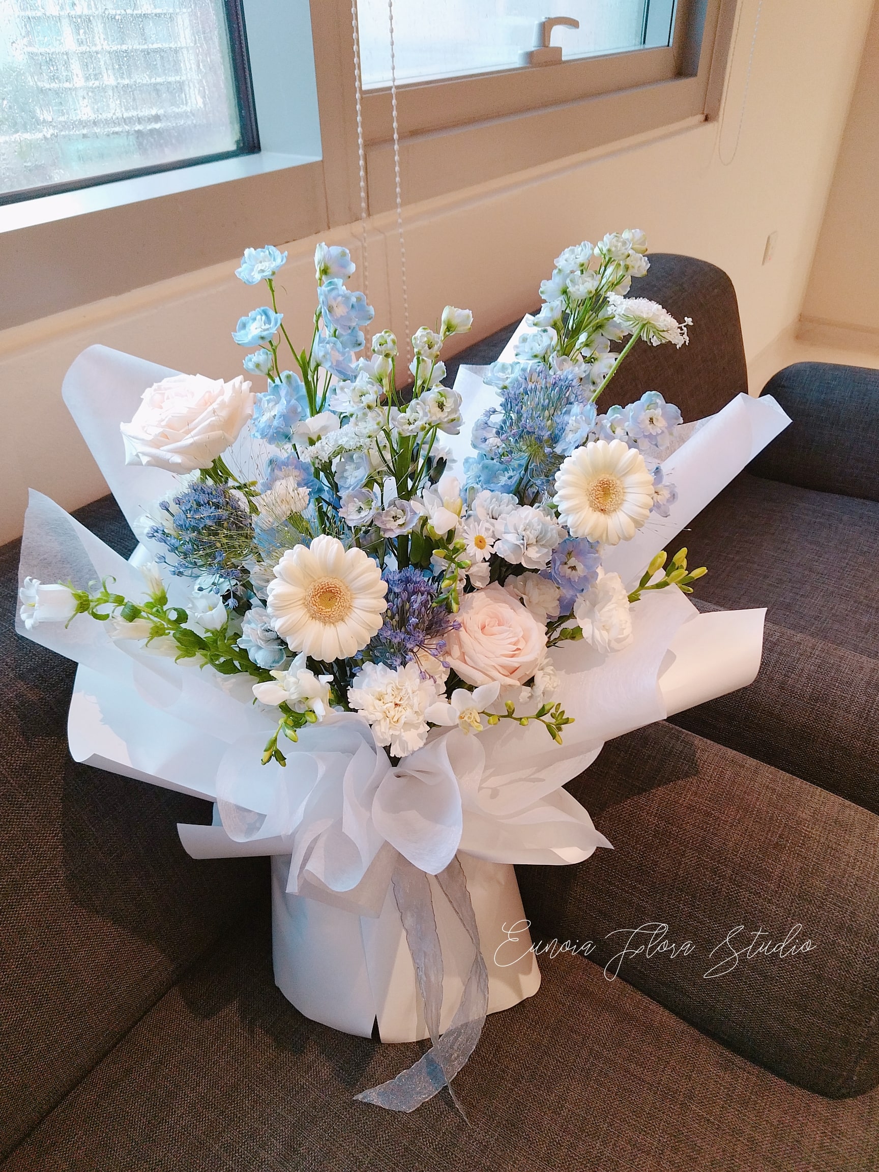 【Gem of the Sea】Fresh Flower Bouquet