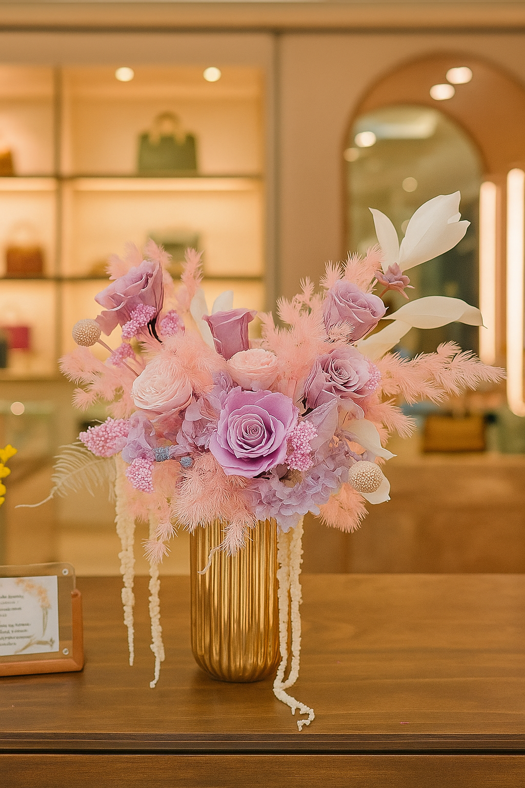 【Royal Charm】Eternal Flower Vase Arrangement
