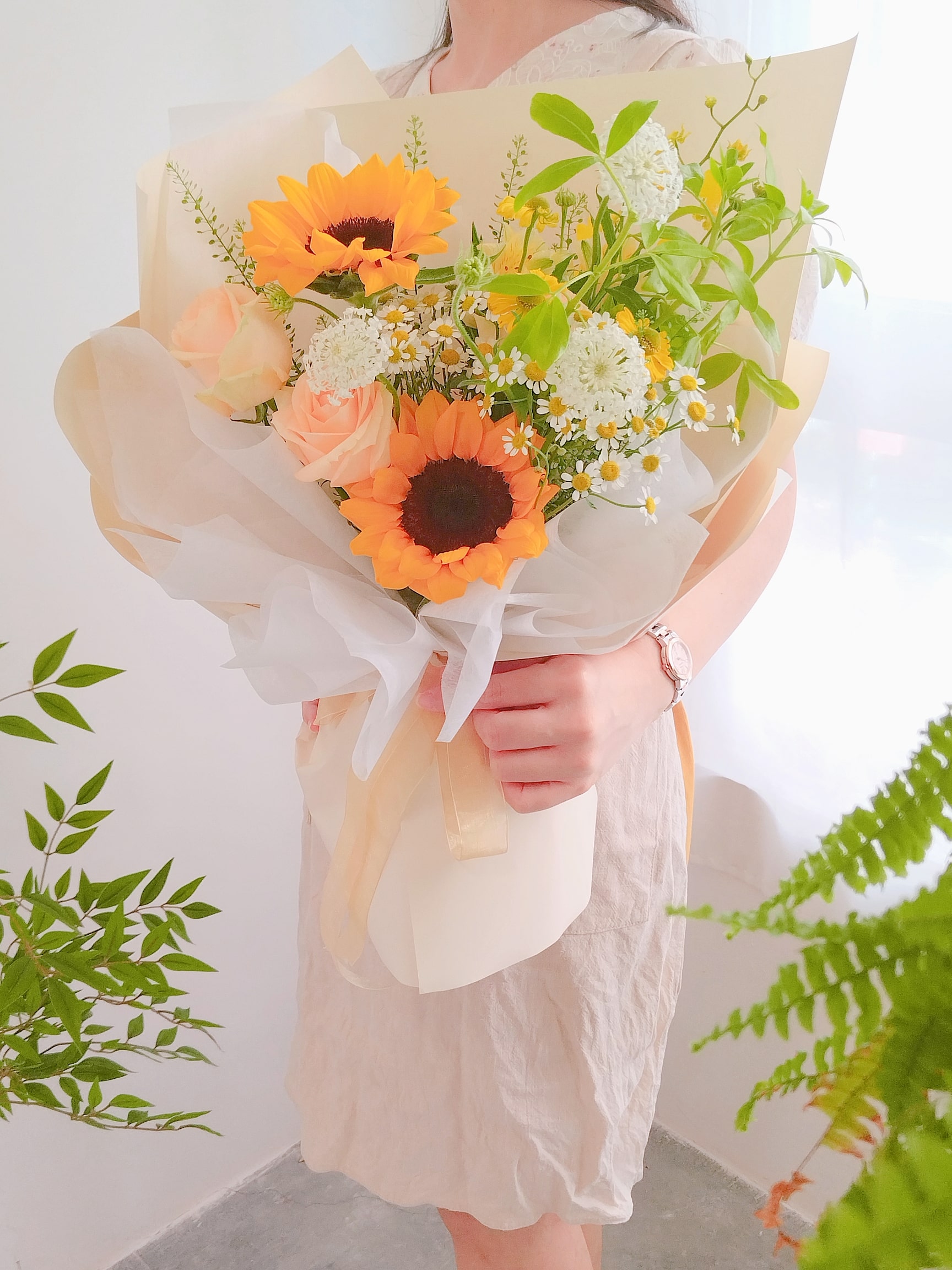 【Veranillo】Sunflower Bouquet