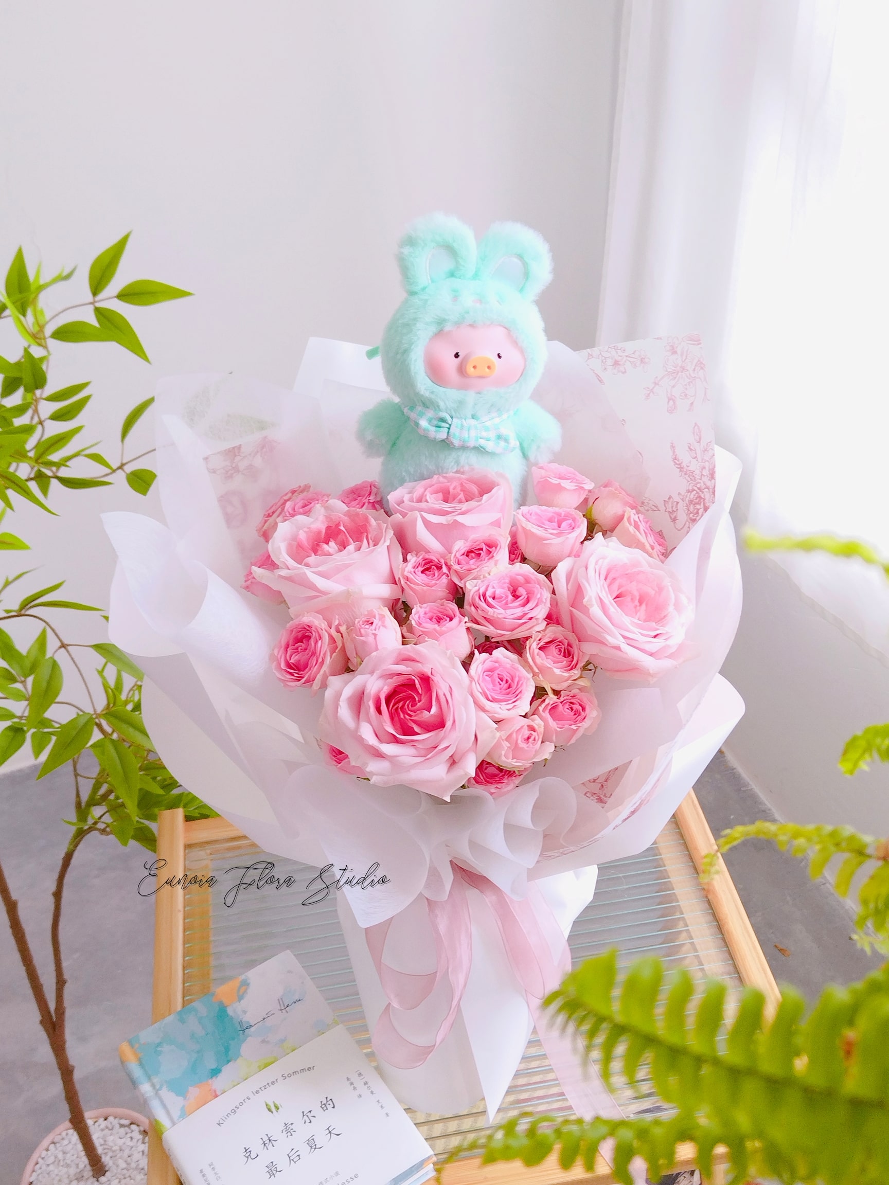 Soft Toy Rose Bouquet