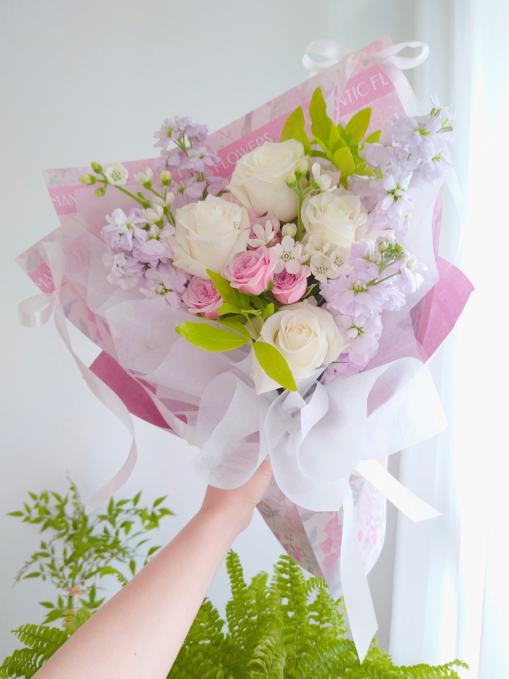 【Violet Ballet Dance】Fresh Flower Bouquet