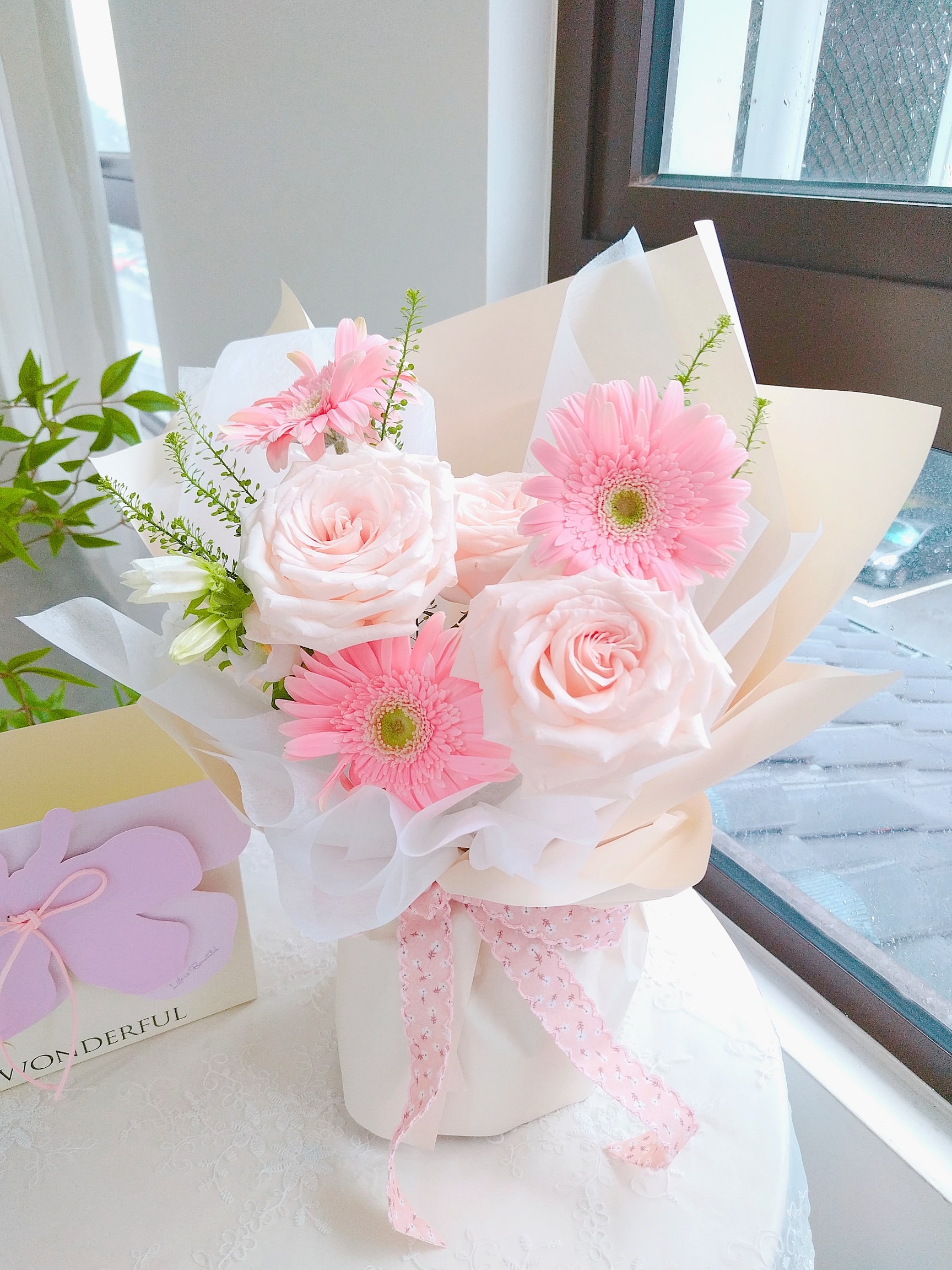【Pink Libra】fresh flower bouquet