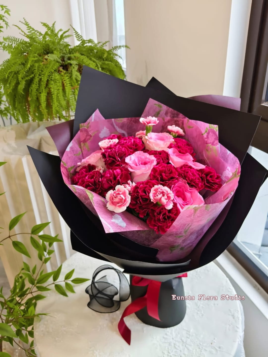 【Red Velvet】Carnation Bouquet