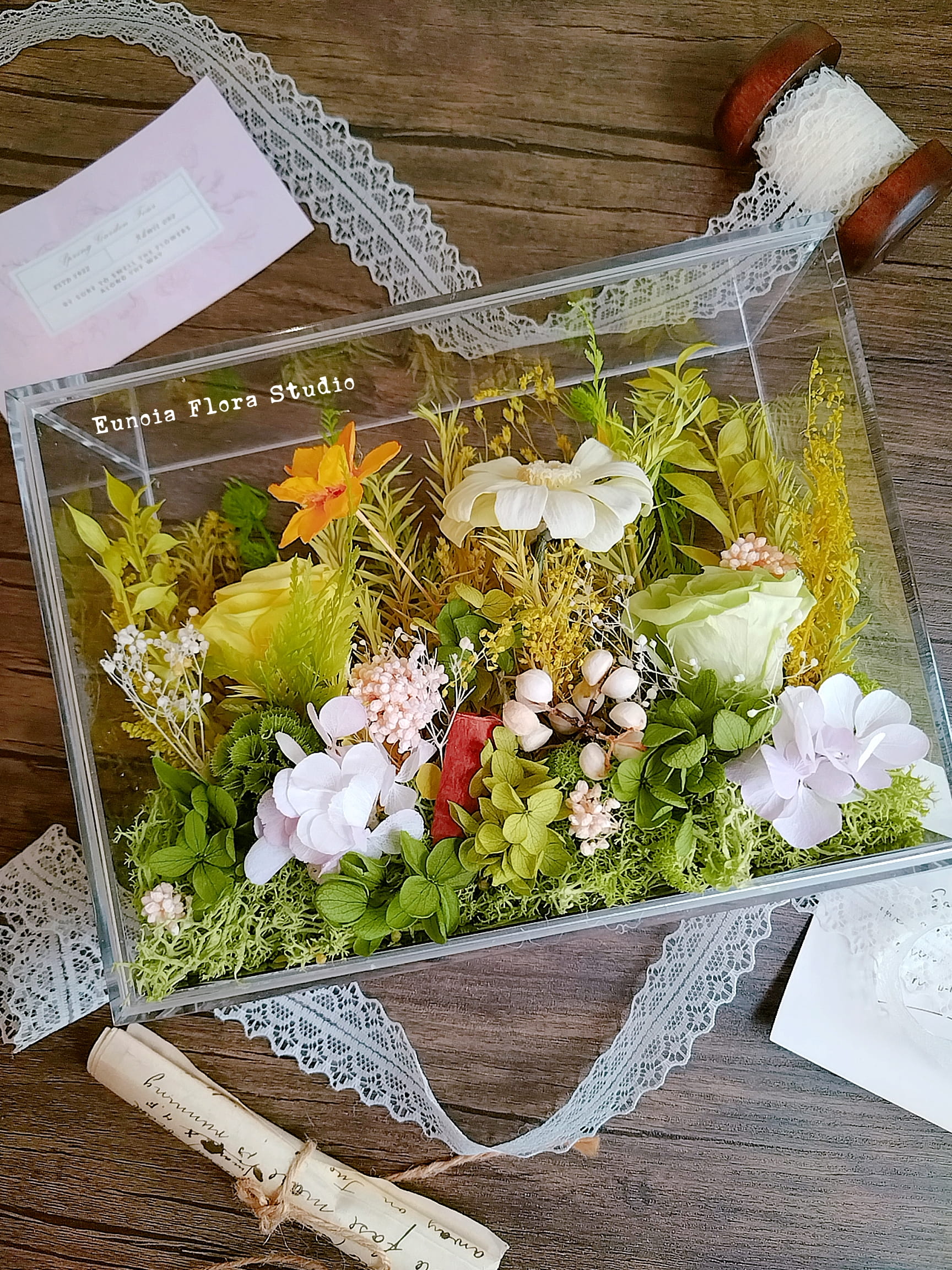【Aura Pine】Eternal Flower Frame