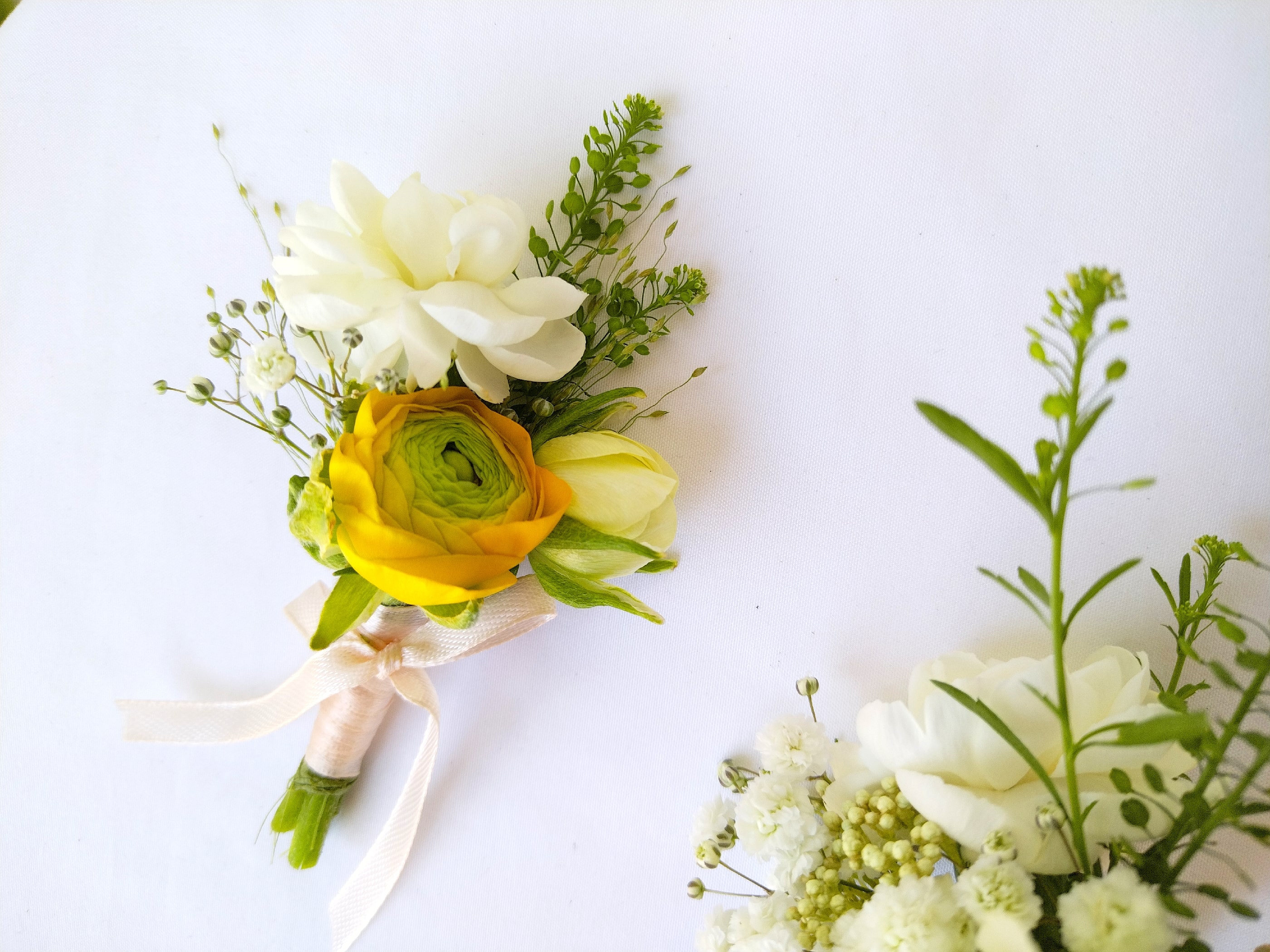 【Dianthe】Fresh Flower Boutonniere